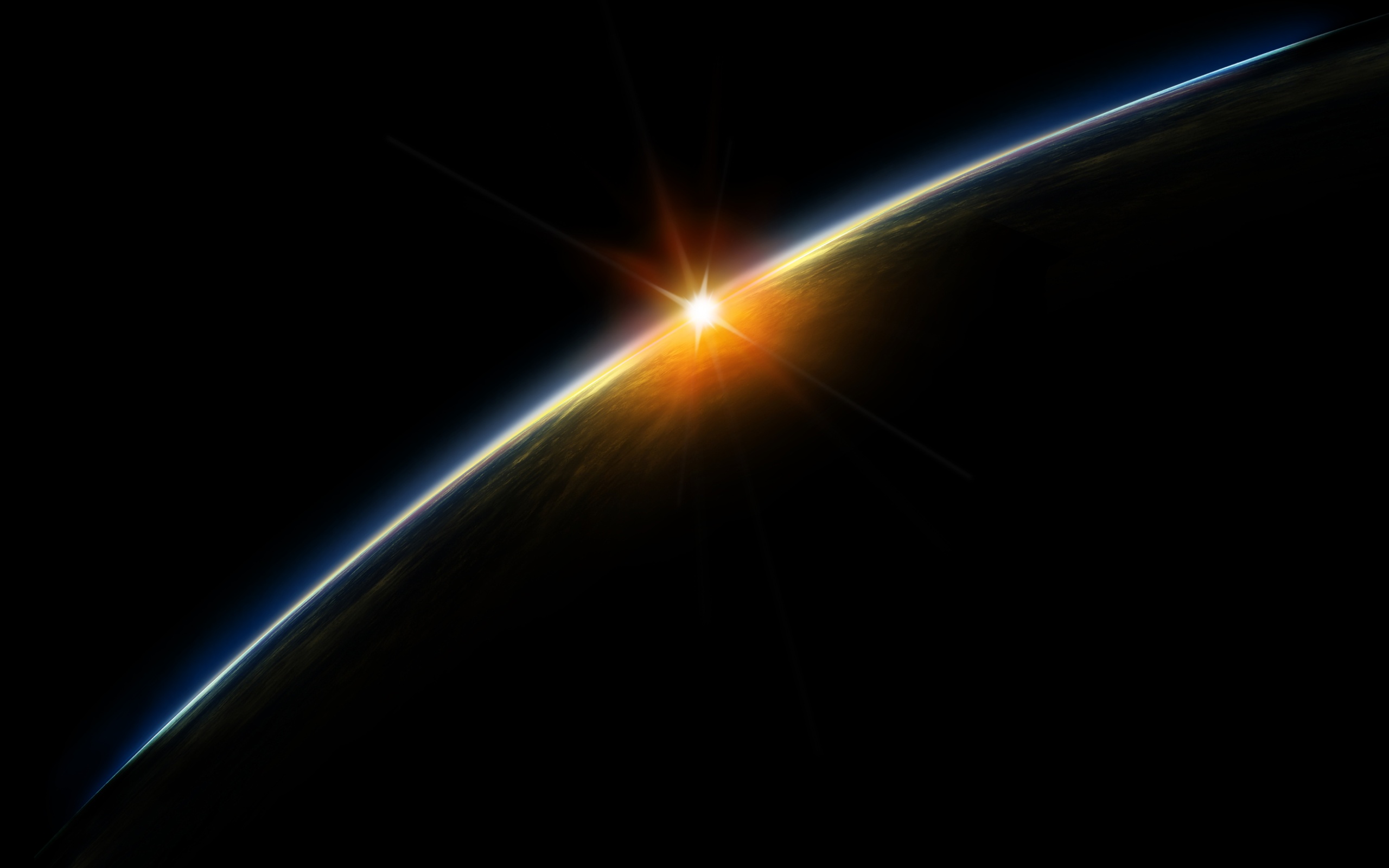 space, Scene Wallpaper