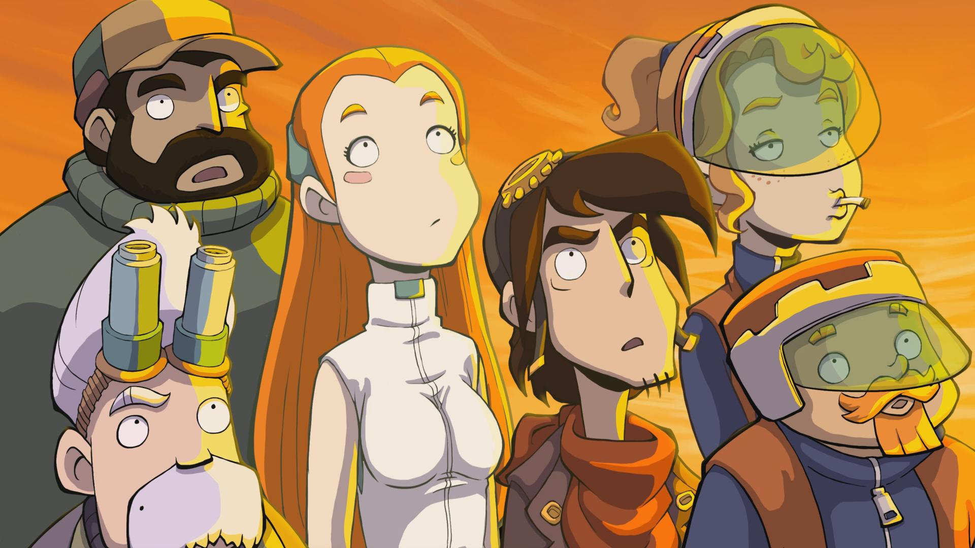 deponia, Romance, Fantasy, Adventure, Sci fi,  37 Wallpaper
