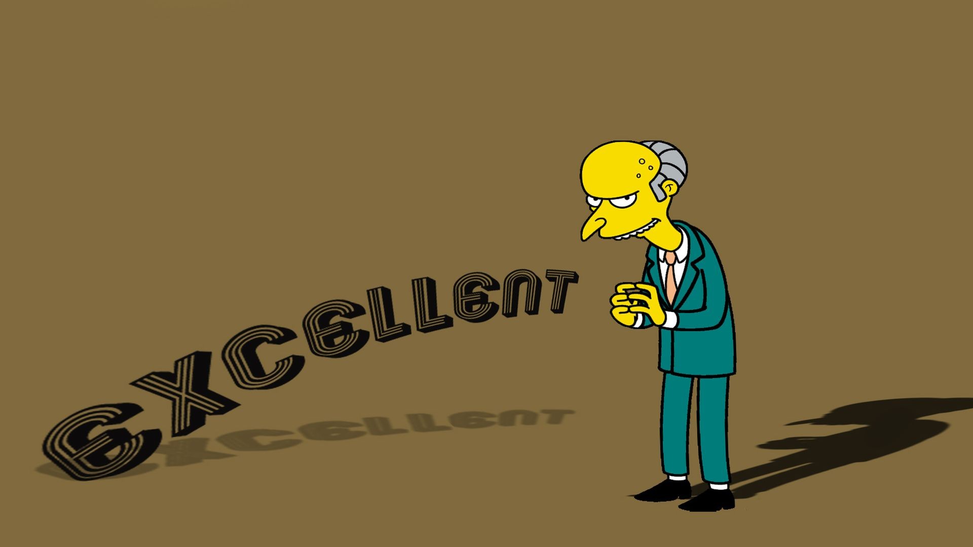 quotes, Shadows, The, Simpsons, Mr, , Burns Wallpaper
