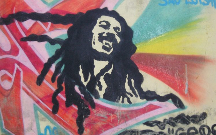 music, Graffiti, Bob, Marley, Music, Bands HD Wallpaper Desktop Background