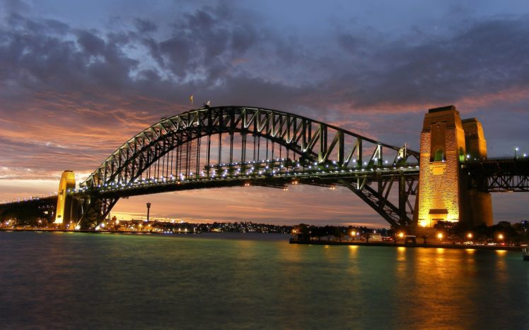 landscapes, Cityscapes, Towns, Skyscrapers, Australia, City, Skyline, Sydney, Harbour, Bridge HD Wallpaper Desktop Background