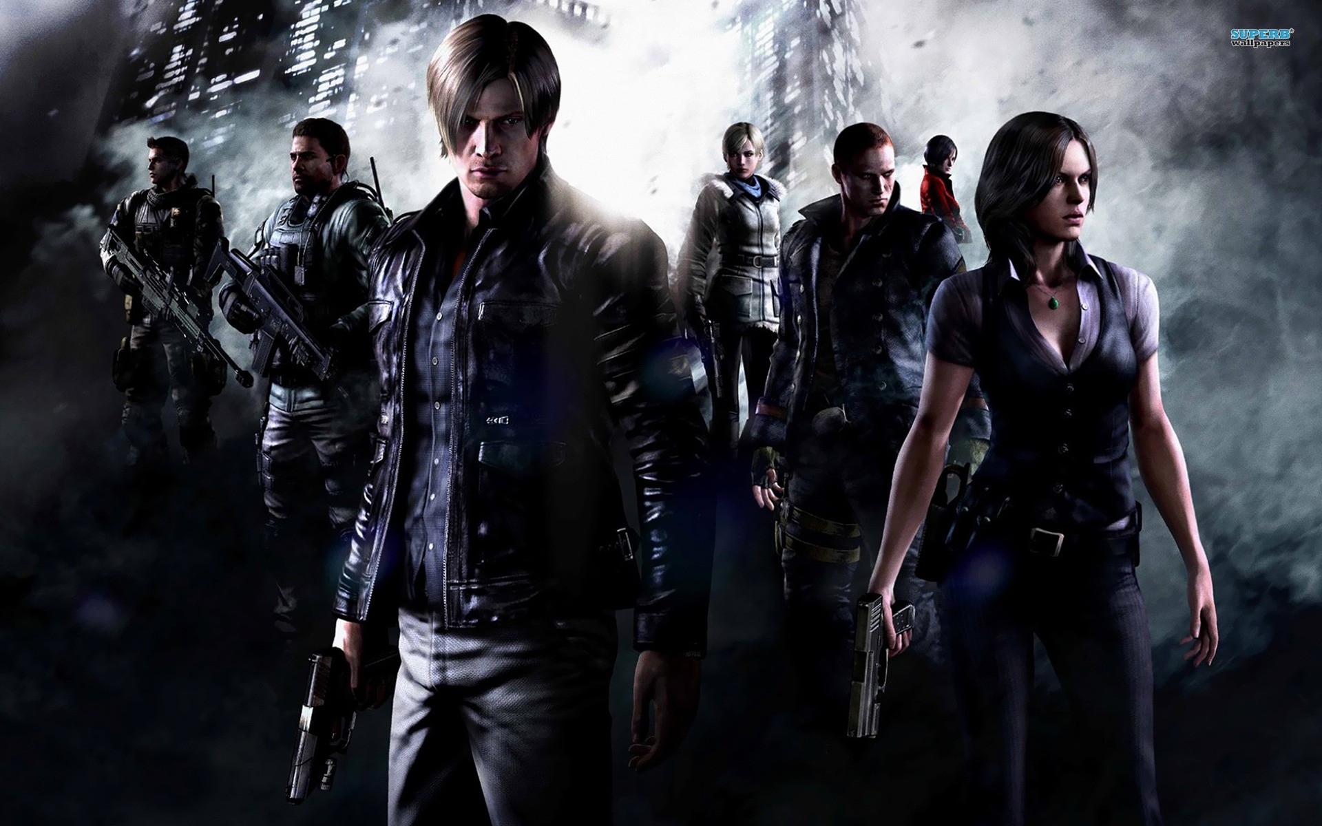 video, Games, Resident, Evil, Posters, Resident, Evil, 6, Screens Wallpaper