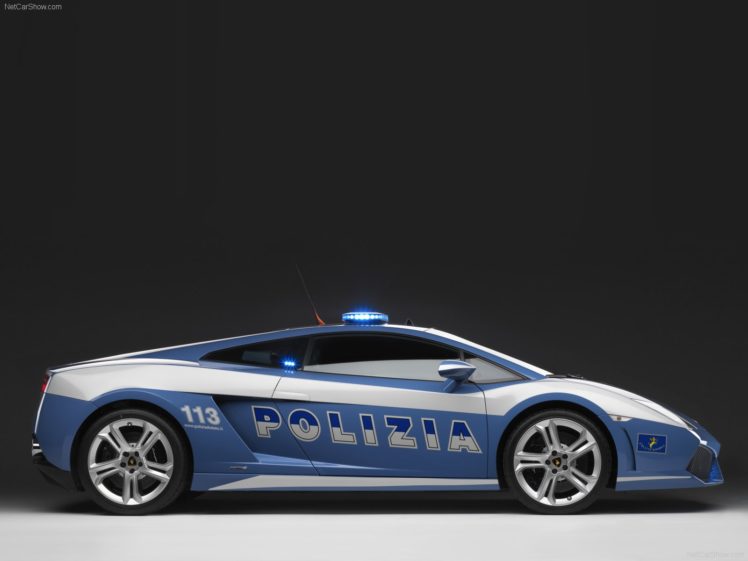 blue, Cars, Police, Lamborghini, Gallardo HD Wallpaper Desktop Background