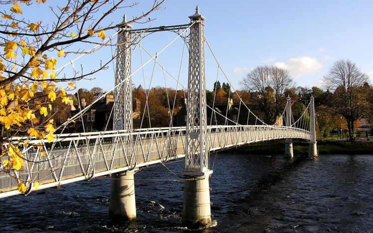 bridges, Inverness HD Wallpaper Desktop Background