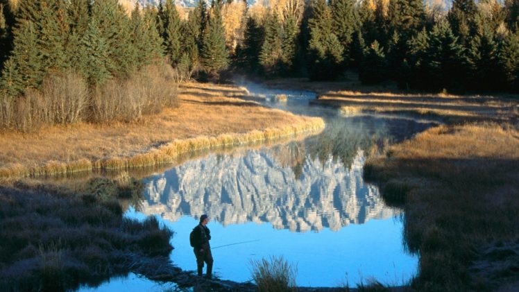 landscapes, Wyoming, Grand, Teton, National, Park, Landing, National, Park HD Wallpaper Desktop Background