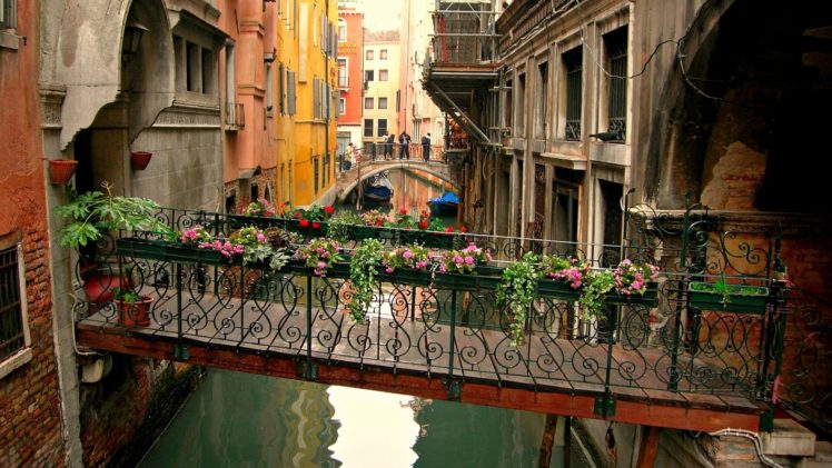 bridges, Venice, Italy, Venetzia HD Wallpaper Desktop Background