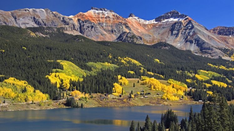 yellow, Head, Colorado, Lakes, Colors, Trout HD Wallpaper Desktop Background