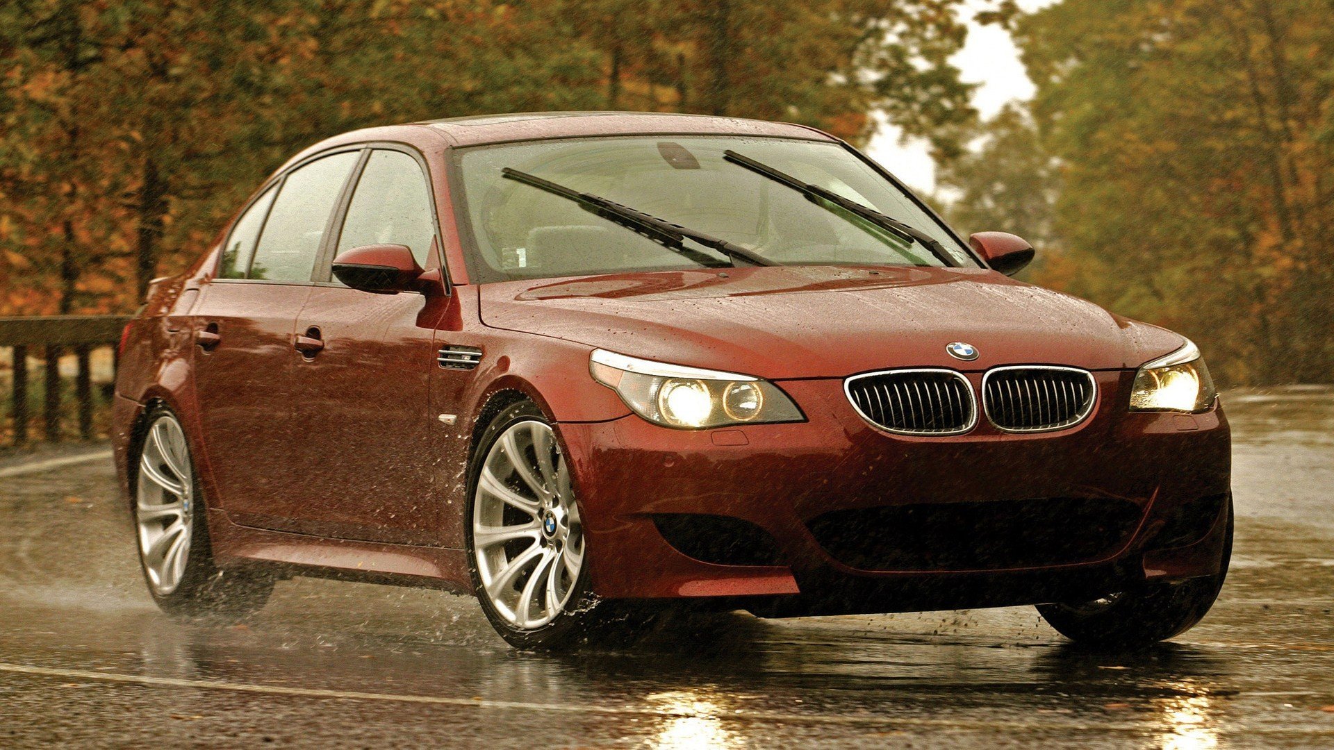 bmw, Red, Cars Wallpaper