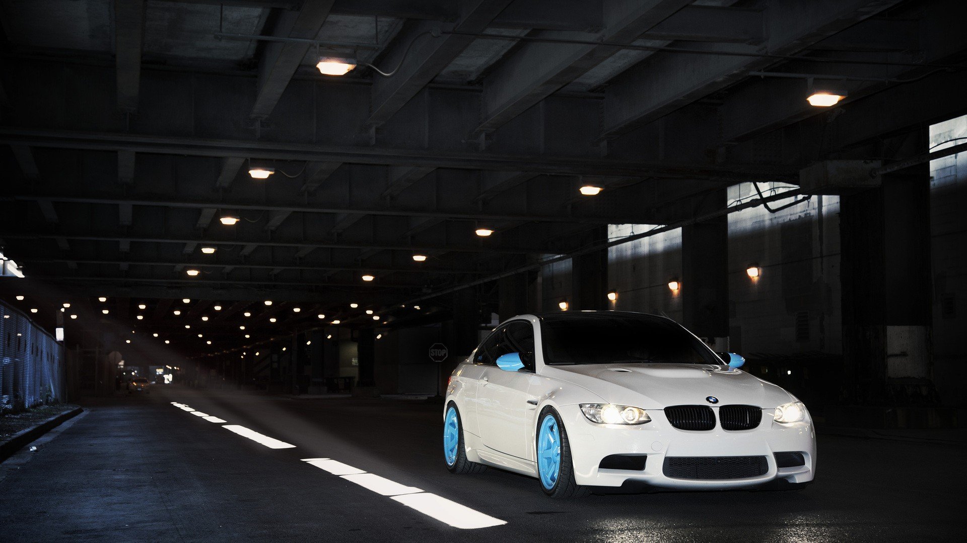 white, Tunnels, Wheels, Bmw, M3, Sports, Cars Wallpaper