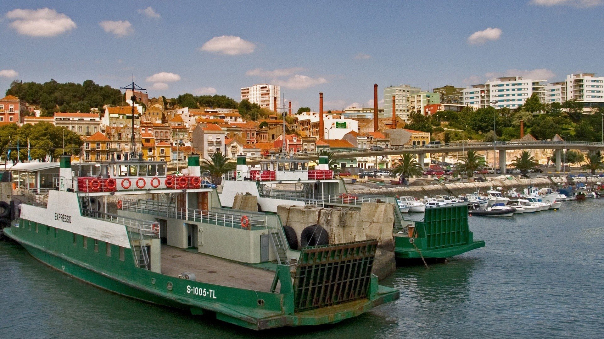 cityscapes, Portugal, Towns, Skyscrapers, City, Skyline, Cities Wallpaper