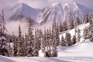 mountains, Landscapes, Nature, Winter, Snow
