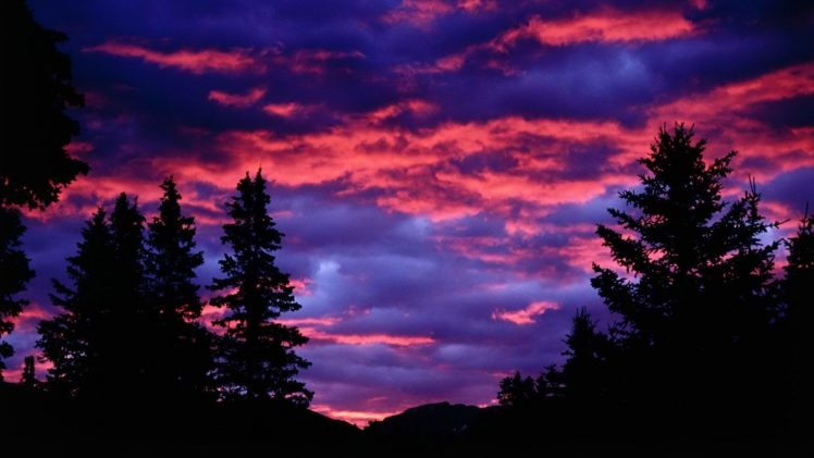sunrise, Storm, Canada, Alberta, Banff, National, Park, National, Park HD Wallpaper Desktop Background