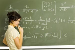 brunettes, Women, Glasses, Lesson, Mathematics, Teachers, Chalkboards, Equation, Black, Hair