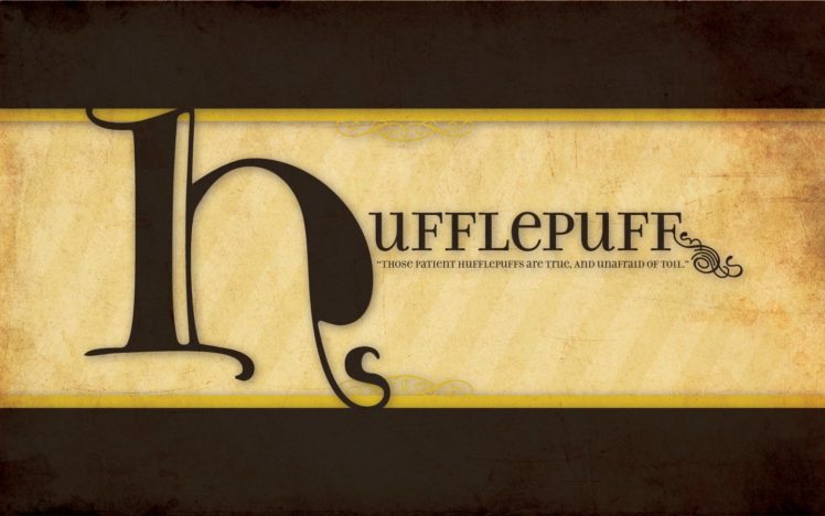 houses, Harry, Potter, Hufflepuff, Badgers, Hogwarts, Patience HD Wallpaper Desktop Background