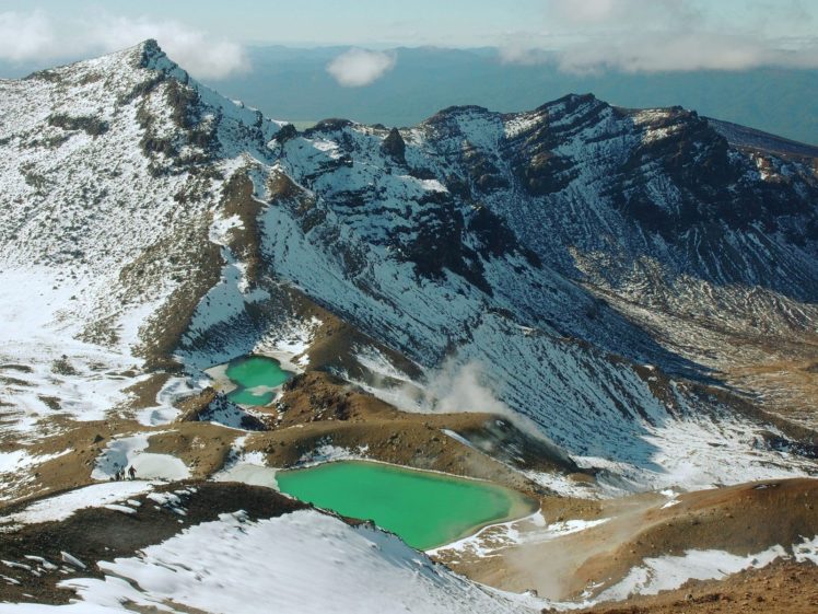 mountains, Landscapes, Nature, Snow, Lakes HD Wallpaper Desktop Background
