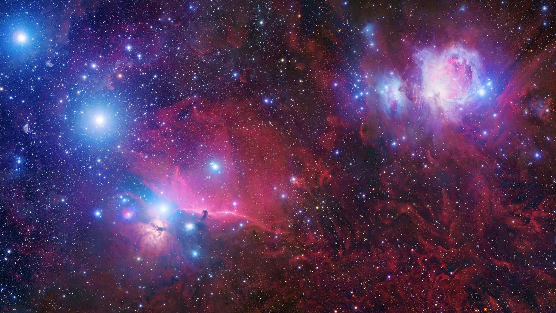 outer, Space, Stars, Orion Wallpaper