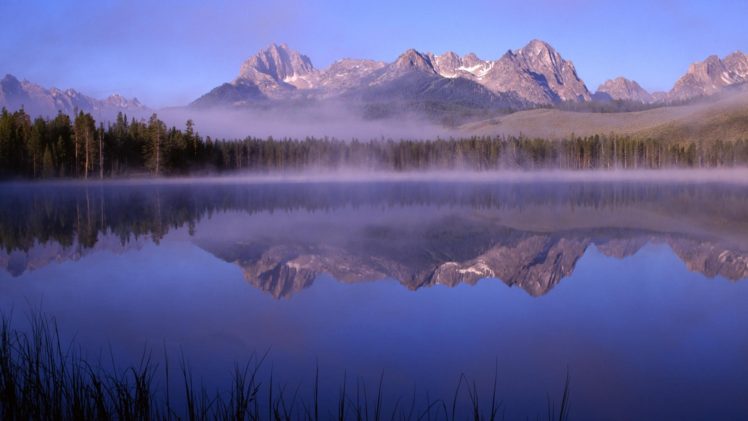 little, Idaho, Morning, Lakes HD Wallpaper Desktop Background