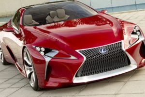 cars, Red, Cars, Lexus, Lf lc, Concept