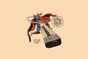 comics, Thor, Marvel, Comics, Mjolnir