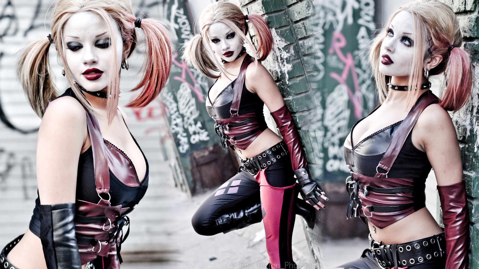 harley, Quinn, Batman, D c, Cosplay Wallpaper