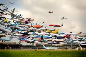 aircraft, Airports, Time, Lapse