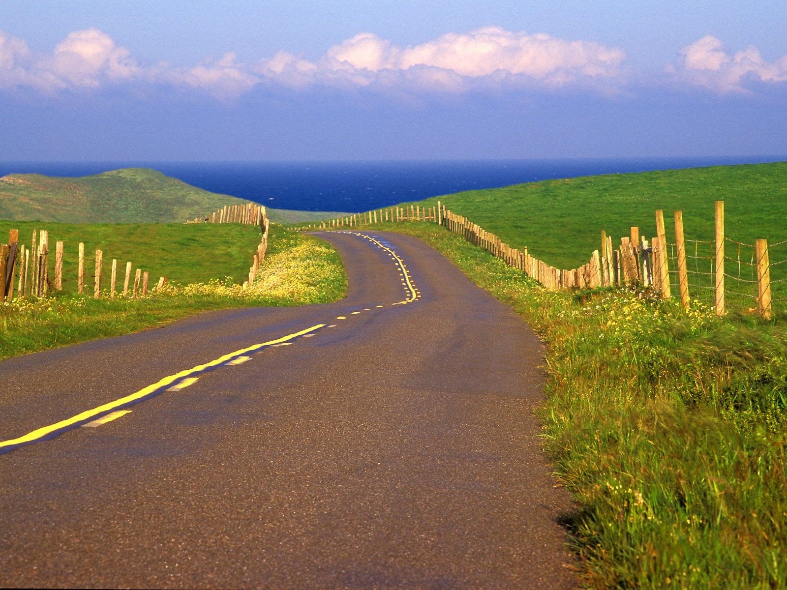 point, California, Roads, Sea, Shorelines Wallpaper