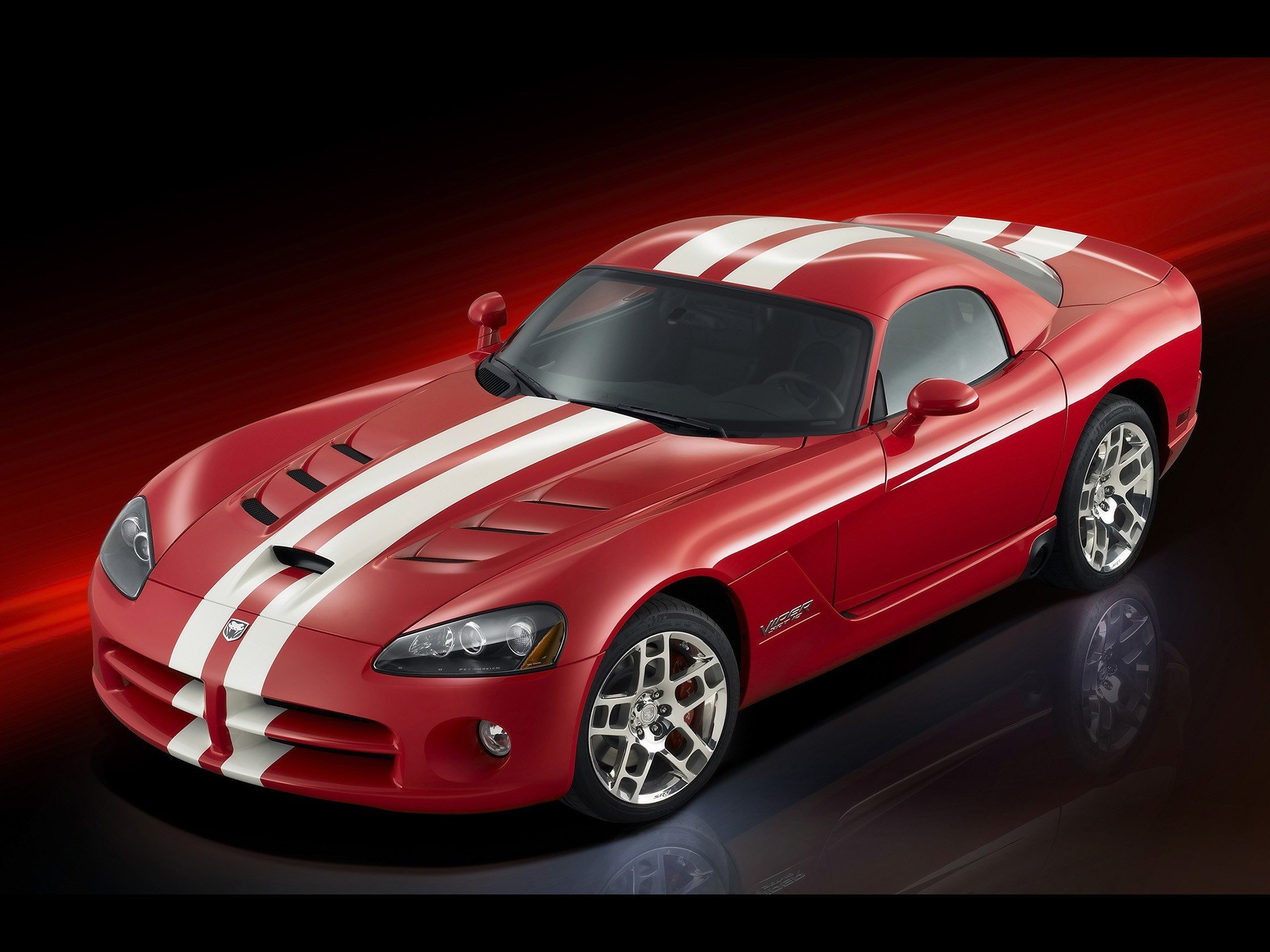 red, Front, Dodge, Viper, Coupe, Srt10 Wallpaper