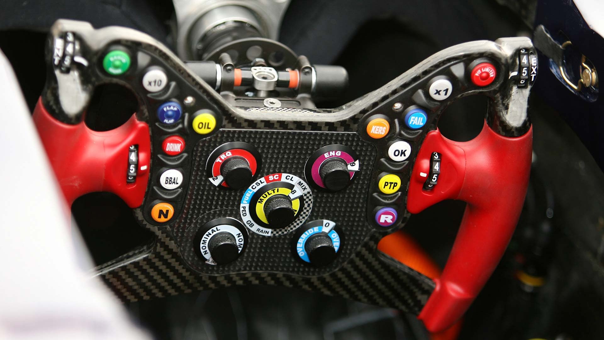 formula, One, Vehicles, Buttons, Car, Interiors, Steering, Wheel Wallpaper