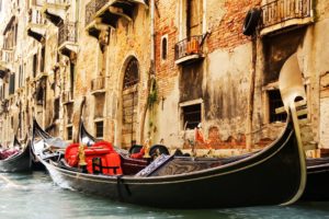 traditional, Venice, Gondola