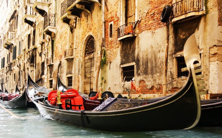 traditional, Venice, Gondola HD Wallpaper Desktop Background