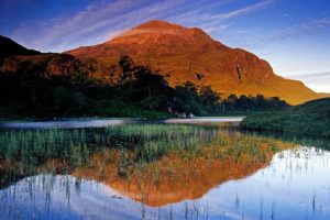 mountains, Landscapes, Scotland, Highlands, Reflections