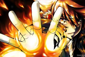 katekyo, Hitman, Reborn, Fire, Anime, Manga, Tsuna