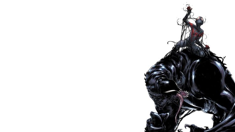 comics, Venom, Spider man HD Wallpaper Desktop Background