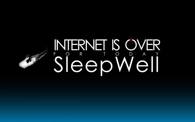 internet, Computers, Humor, Funny, Quotes, Statements, Words, Sleep, Good night HD Wallpaper Desktop Background