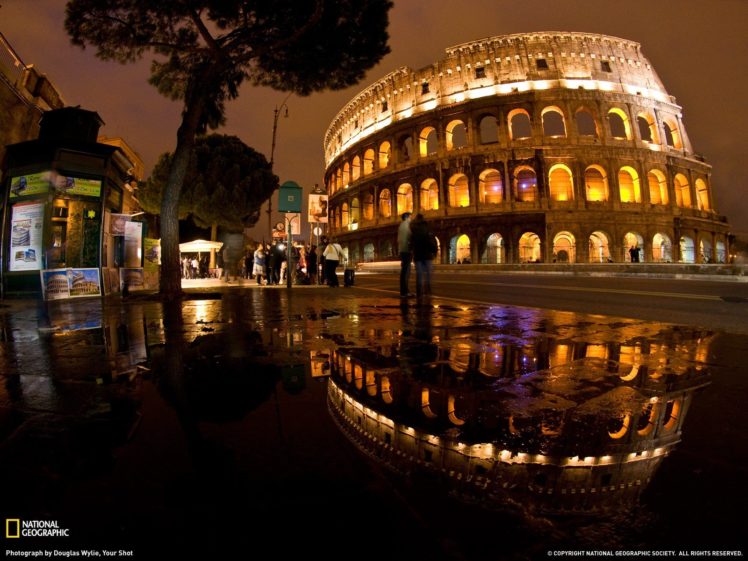 architecture, Rome, National, Geographic, Colosseum HD Wallpaper Desktop Background