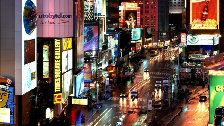 cityscapes, Cars, Traffic, New, York, City, Traffic, Lights, Street, Lights HD Wallpaper Desktop Background