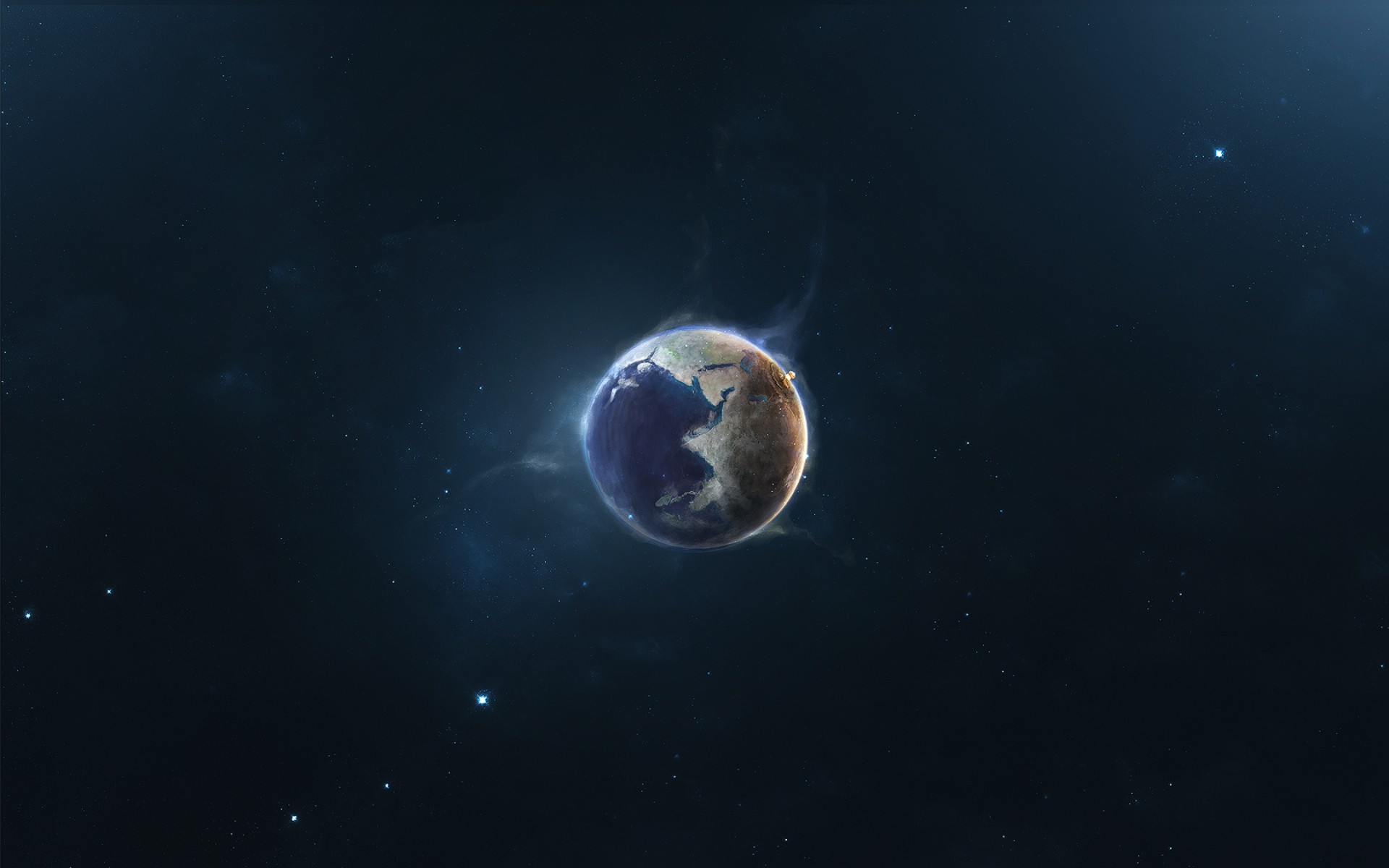 outer, Space, Earth Wallpaper