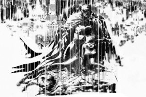 batman, Rain, Dc, Comics, Catwoman, Sketches, Gotham, City