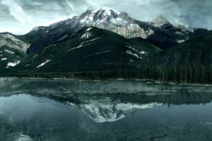 mountains, Landscapes, Lakes, Reflections