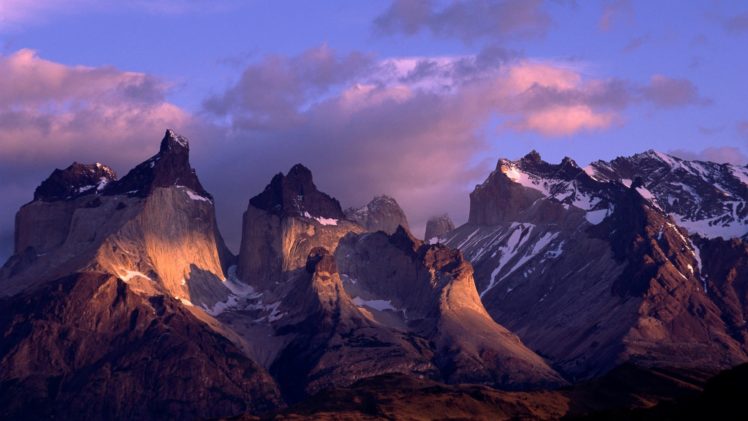 chile, Mountains, Paine, Andes HD Wallpaper Desktop Background