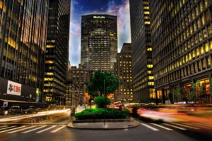 cityscapes, Streets, Cars, Buildings, Plants, Long, Exposure