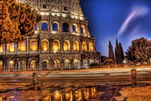 rome, Colosseum, Hdr, Photography