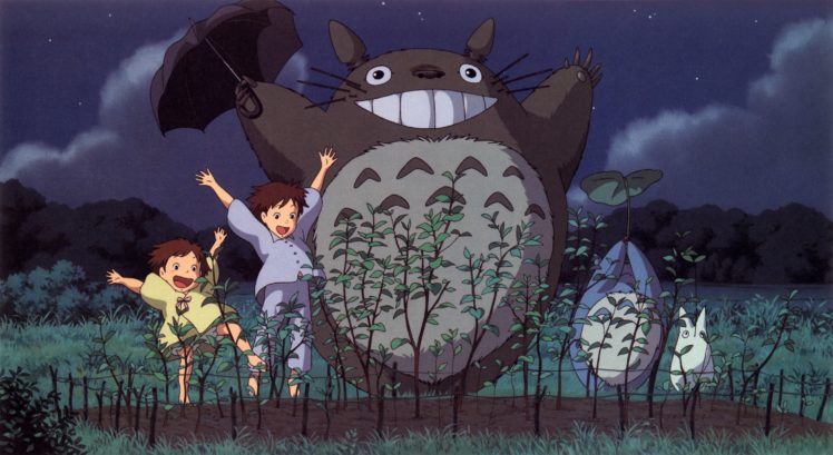 cartoons, Hayao, Miyazaki, Totoro, Animation, My, Neighbour, Totoro, Artwork, Studio, Ghibli, Anime HD Wallpaper Desktop Background