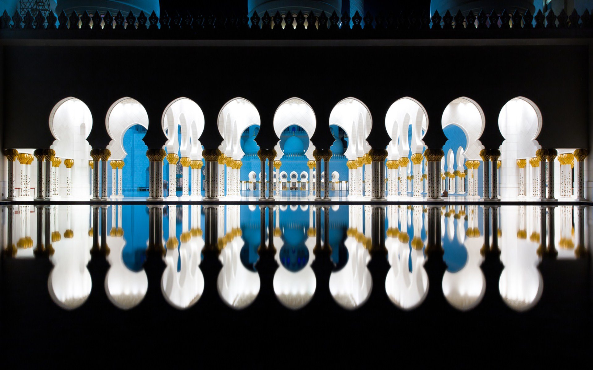 nature, Reflection, Mosque, Ultrahd, 4k, Wallpaper Wallpaper