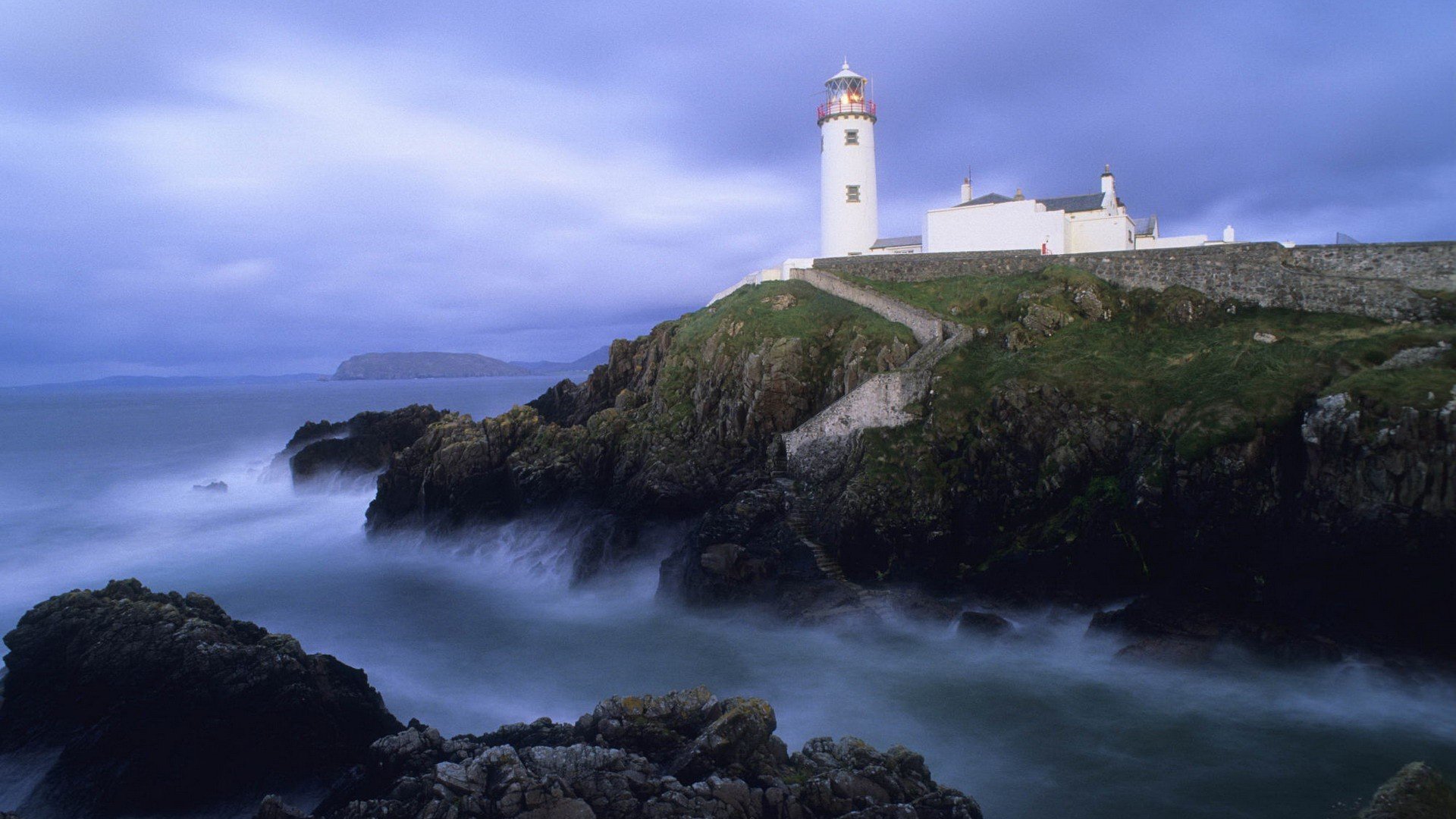 landscapes, Head, Ireland, Lighthouses Wallpaper