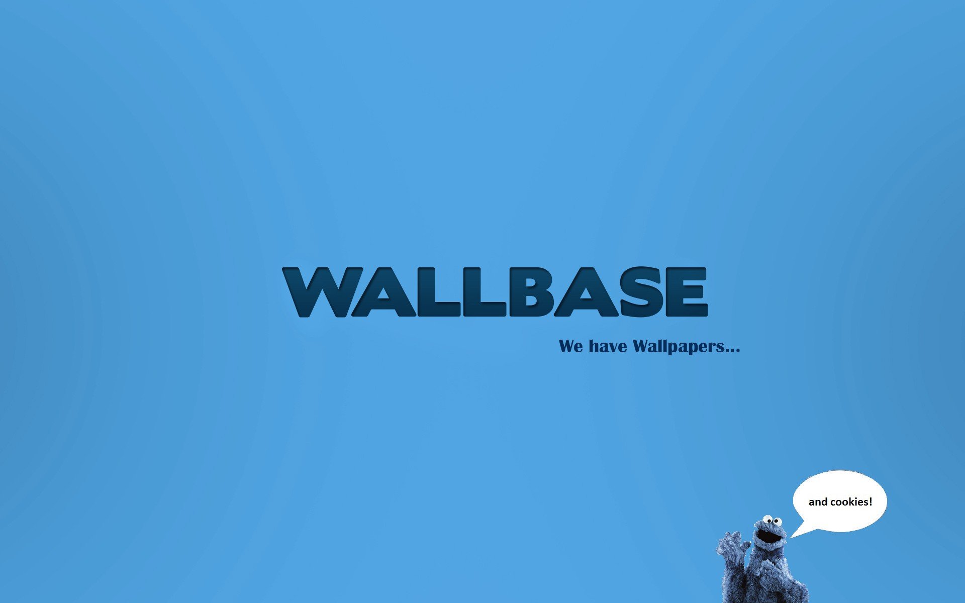 minimalistic, Cookie, Monster, Wallbase Wallpaper