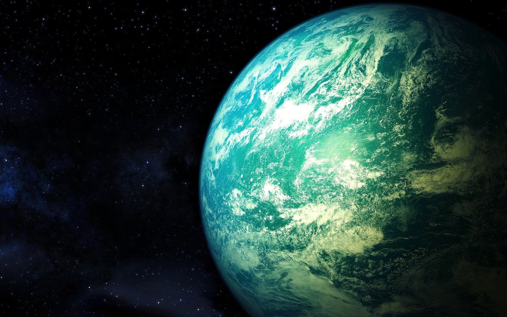 outer, Space, Earth Wallpaper