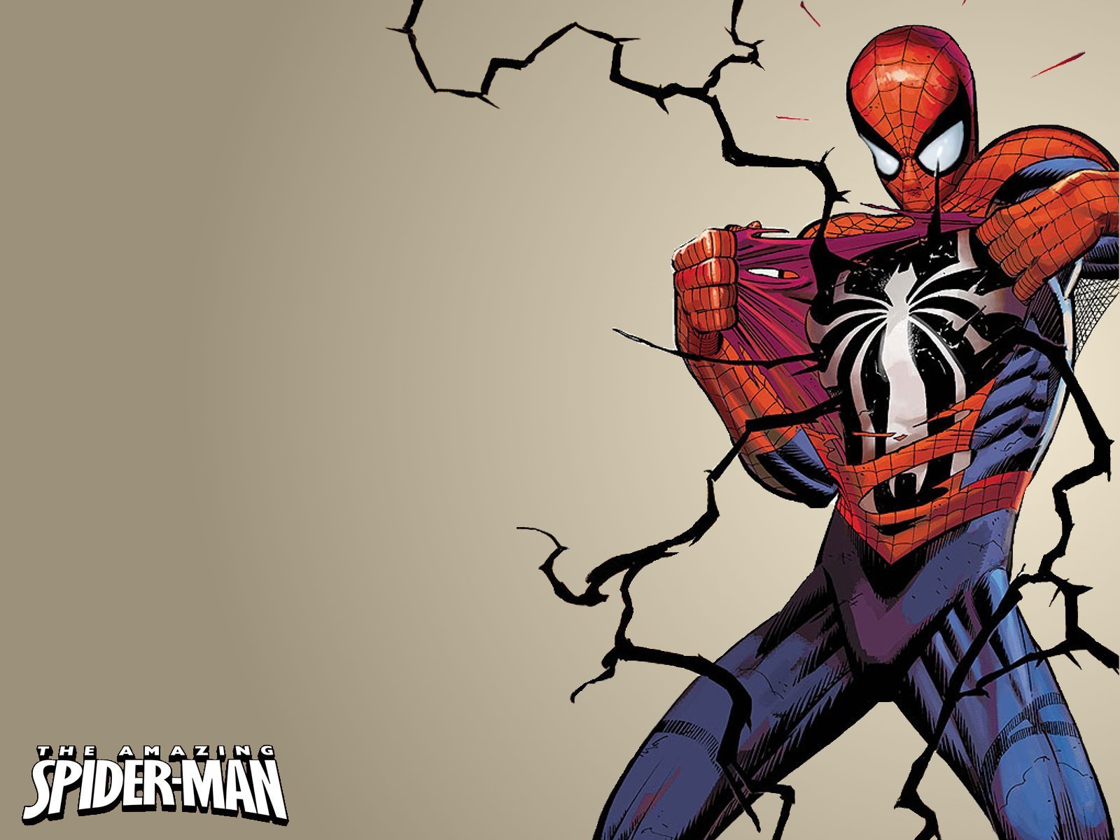 venom, Spider man Wallpaper