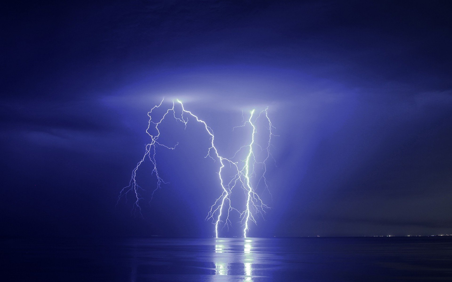 lightning, Thunder Wallpaper