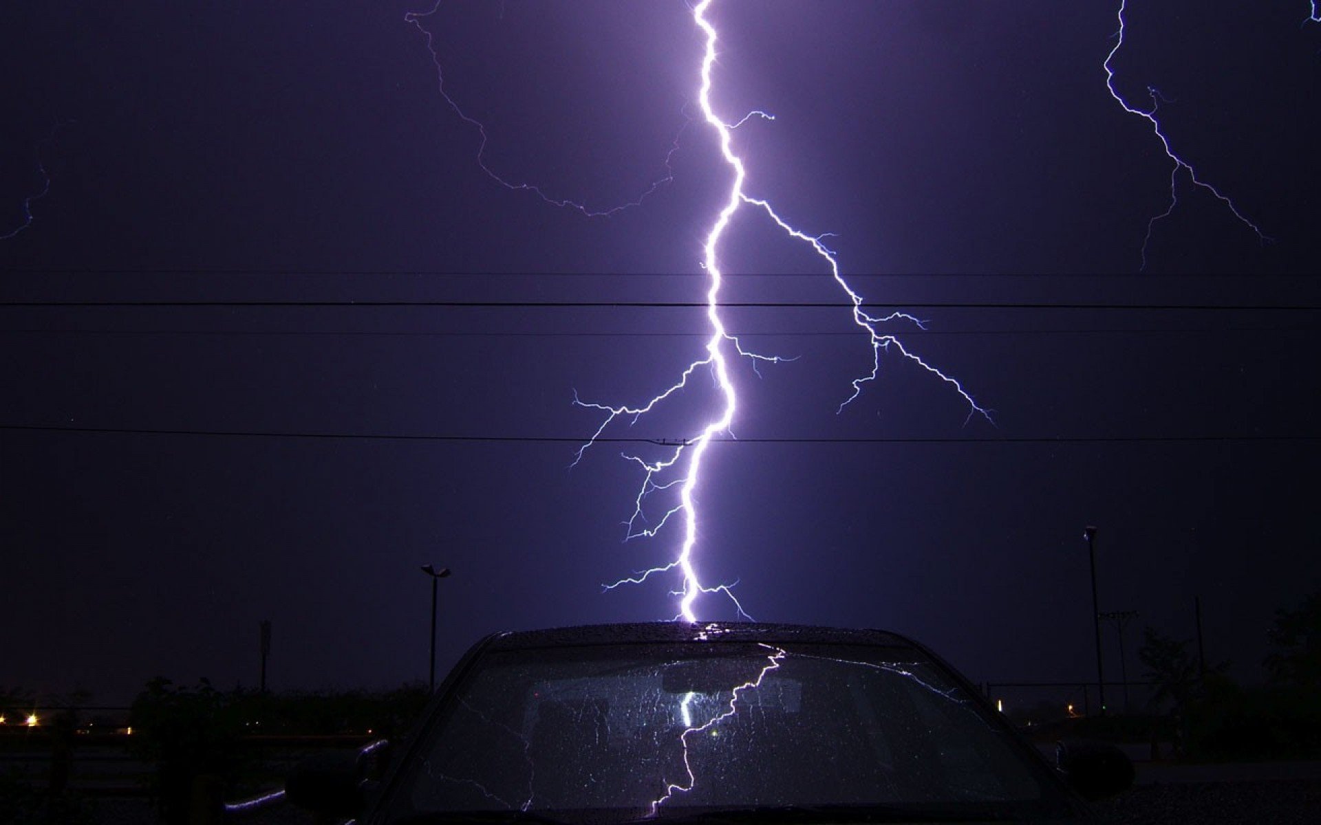 lightning, Thunder Wallpaper